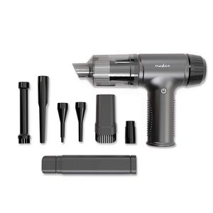 Handstofzuiger / luchtblazer Nedis 90W oplaadbaar zwart
