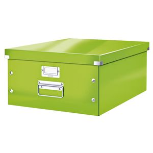 Opbergdoos Leitz Click & Store WOW groot 369x200x482mm groen