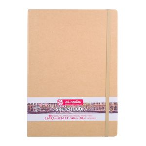 Schetsboek Talens Art Creation 80 witte vellen 140gr 210x300mm kraft