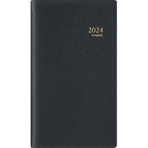 Agenda 2027 Brepols Interplan Genova 7dagen/2pagina's spiraal zwart