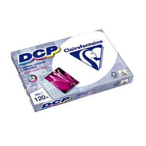 Laserpapier Clairefontaine DCP A4 120gr wit 250 vel