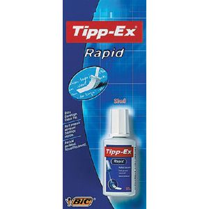 Correctievloeistof Tipp-ex Rapid 20ml blister à 1 stuk