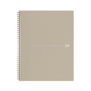 Spiraalblok Oxford Origin A4+ lijn 140 pagina's 80gr zand