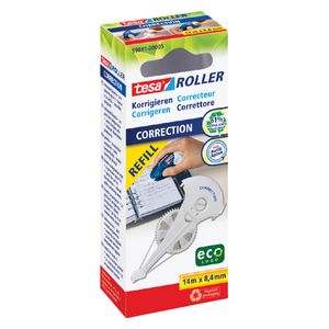 Correctietape navulling tesa® ecoLogo® 14mx8,4mm hangdoosje