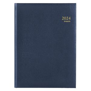 Agenda 2027 Brepols Omega Lima 7dagen/2pagina's blauw