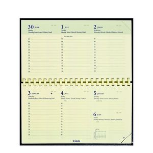 Agendavulling 2027 Brepols Omniplan 7dagen/2pagina's