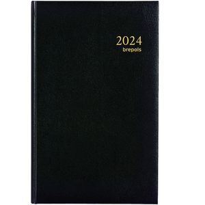 Agenda 2027 Brepols Brefix Lima 1dag/1pagina zwart