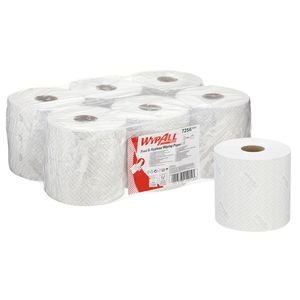 Poetspapier WypAll L10 GeneralClean 1-laags 800 vel wit 7256