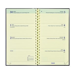 Agendavulling 2027 Brepols Interplan 7dagen/2pagina's 6-talig