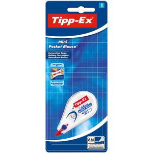 Correctietape Tipp-Ex mini pocket mouse 5mmx6m blister à 1 stuk