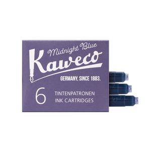 Inktpatroon Kaweco blauwzwart doosje à 6 stuks