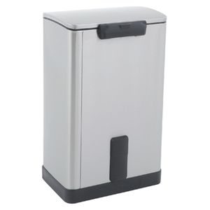 Pedaalemmer EKO E-Cube 40 liter rvs