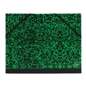 Tekenmap Canson Studio Annonay elastieksluiting 280x380mm groen
