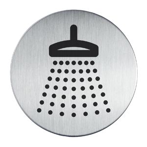 Infobord pictogram Durable 4938 douche 83mm