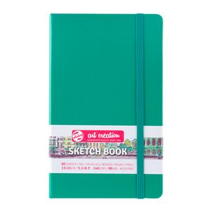 Schetsboek Talens Art Creation 80 vel 140gr 130x210mm woudgroen