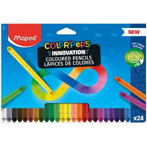 Kleurpotlood Maped Color'Peps Infinity set à 24 kleuren
