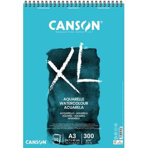 Aquarelpapier Canson XL 30vel 300gr A3 wit