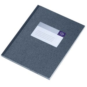 Notitieboek Djois Atlanta gelijmd 210x165 128blz lijn grijs