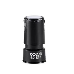 Tekststempel Colop EOS R 17 flashtechnologie met stempelplaat