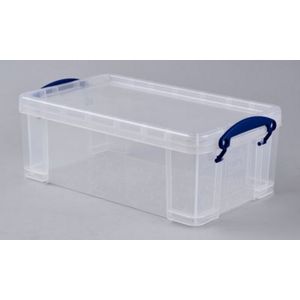 Opbergbox Really Useful 5 liter 340x200x125mm transparant wit