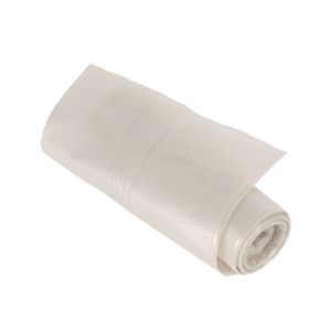 Afvalzak 60cm x 80cm 130µm transparant 60L ldpe