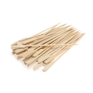 Prikkers bamboe 9cm naturel gunshape