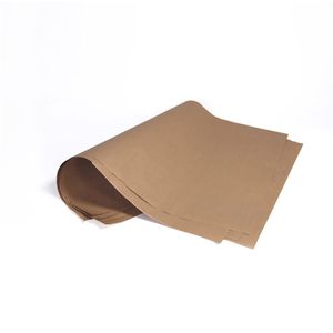 Natronkraft vellen 75cm x 100cm bruin 70gr / m2