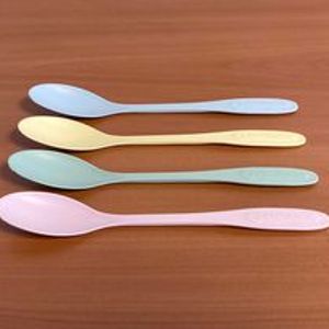 Circulware Reuseable sorbetlepel polypropyleen 17.5cm assorti pastel