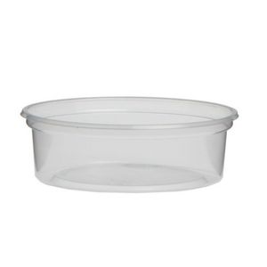 Cup rond 10.1cm x 2.7cm 125ml pp transparant
