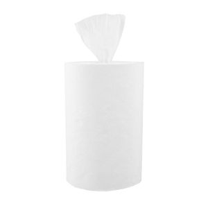 Poetsrol mini Euro 20.0cm x60m 2 lagen wit