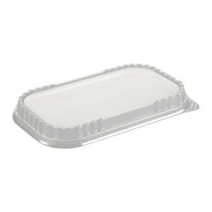 Deksel ready2Cook rechthoek 24.1mm x 14.5mm x 2.5cm dpet transparant 