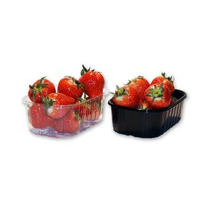Fruitbak 9.4cm x 14.2cm x 5cm 250gr transparant
