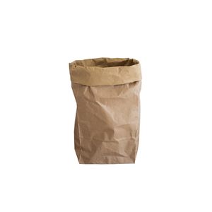 Suikerzak 11cm x 7cm x 29cm 1500gr onbedrukt natronkraft 50gr / m2