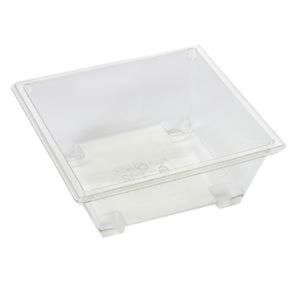 Gourmet express bak dpet 1-vaks 14.1cm x 14.1cm x 5.5cm transparant