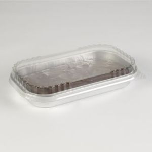 Deksel ready2Cook rechthoek 24.1mm x 14.5mm x 2.5cm dpet transparant