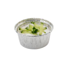 Aluminium bak rond 6.7cm x 4cm 133ml