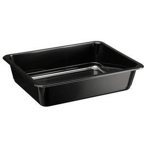 Gastronorm bak 31.2cm x 24.5cm x 8cm 5000ml 1vaks zwart pp
