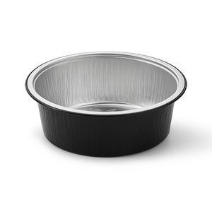 Aluminium bak rond 10.5cm x 4.5cm 440ml