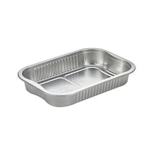 Aluminium bakjes Ready2Cook rechthoekig 22cm x 15cm x 3.4cm 1vaks 788ml zilver