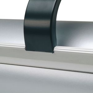 Rolhouder standaard met kartelmes 50cm