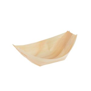 Bootje L hout fsc ovaal naturel