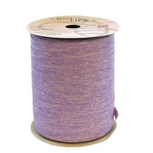 Krullint biologisch afbreekbaar en composteerbaar 10mm x 200m lavendel onbedrukt