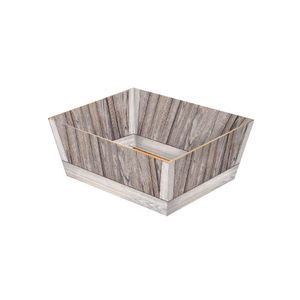 Kartonnen manden 34cm x 20.5cm x 11cm bruin teak