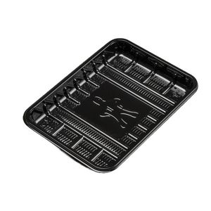 Vleesschaal rpet 13.5cm x 18.3cm x 2cm zwart KS70L