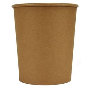 (Soep)beker karton kraft recht 11.8cm 13.1cm 946ml bruin