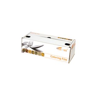 Rekfolie 30cm x 300m transparant in dispenserdoos