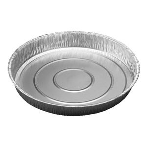 Aluminium schaal rond 24.4cm x 3.3cm 1510ml
