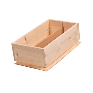 2 Fles kist onbedrukt hout