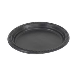 Borden pp re-usable rond 22cm zwart