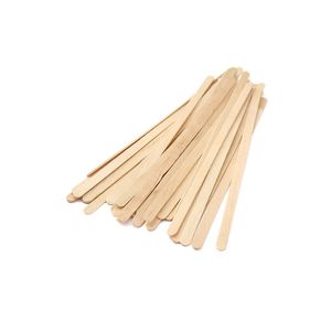 Roerstaafje hout fsc 14cm naturel